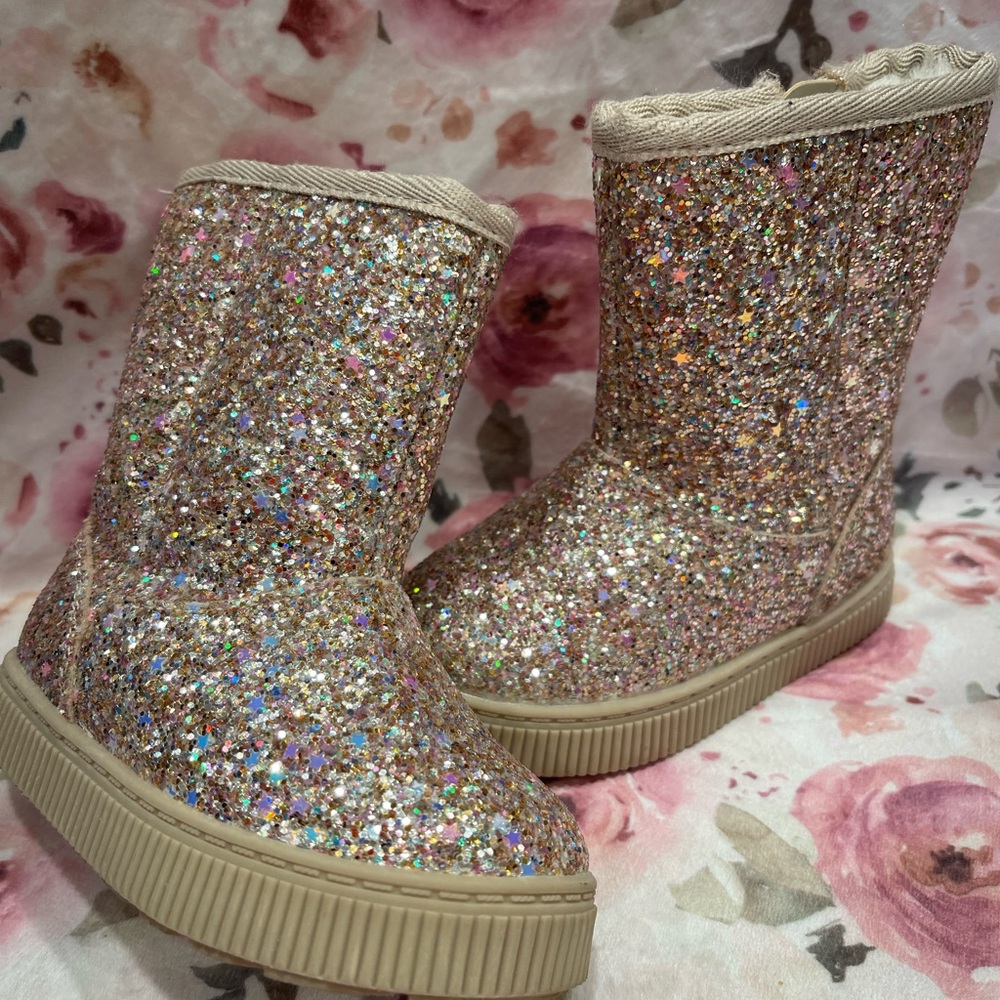 Sparkly Glitter Boots
